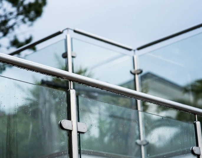 CE certified tempered glass for balustrades and public infrastructure
