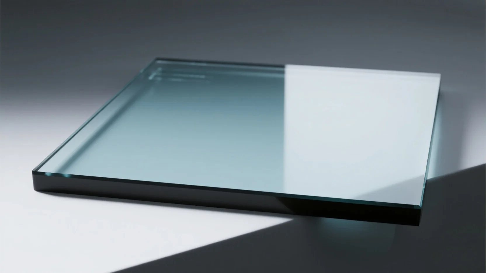 Close-up of premium PVB laminated safety glass by ArchiVitro