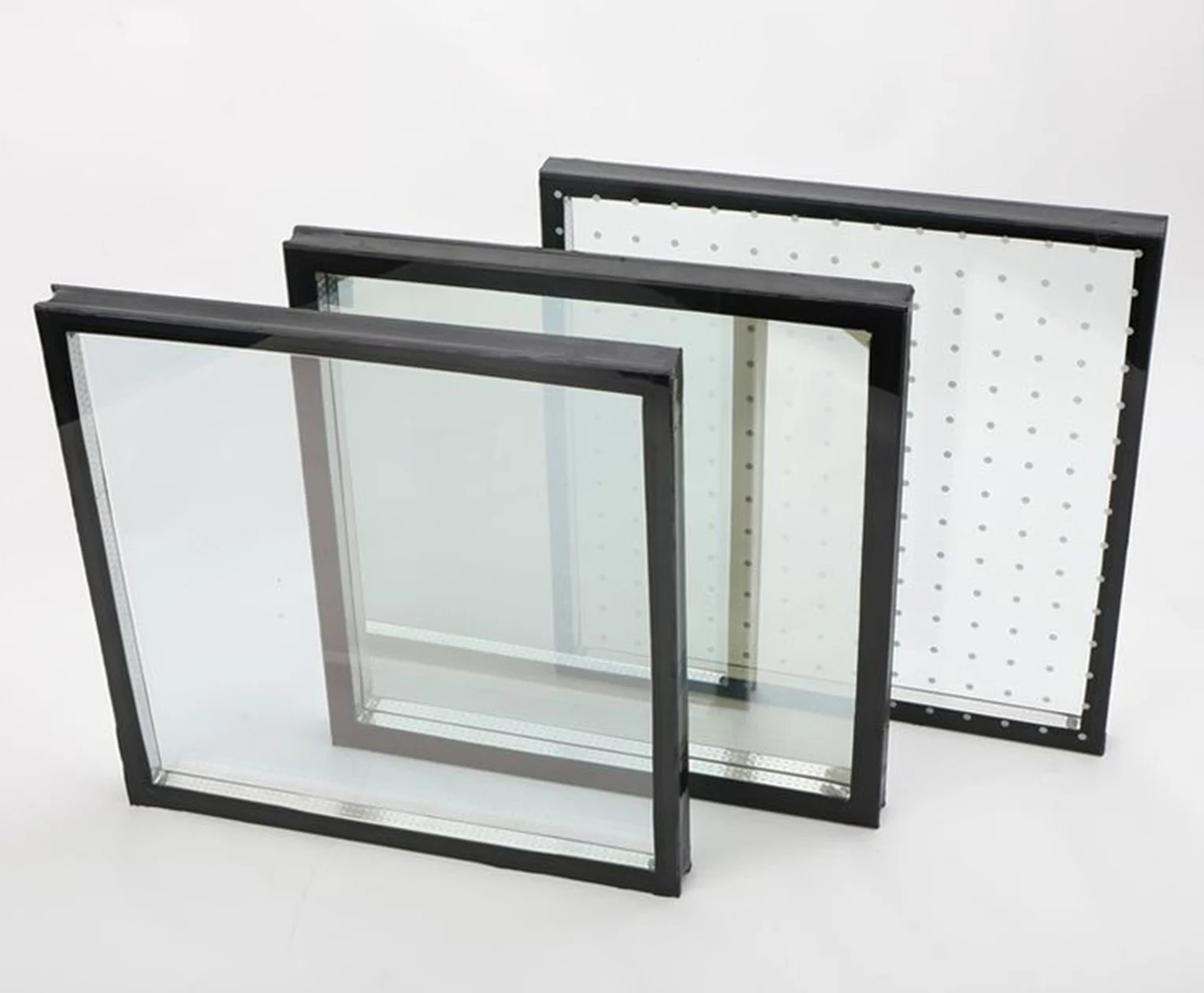 Energy-efficient insulating glass units (IGUs) on a commercial high-rise curtain wall