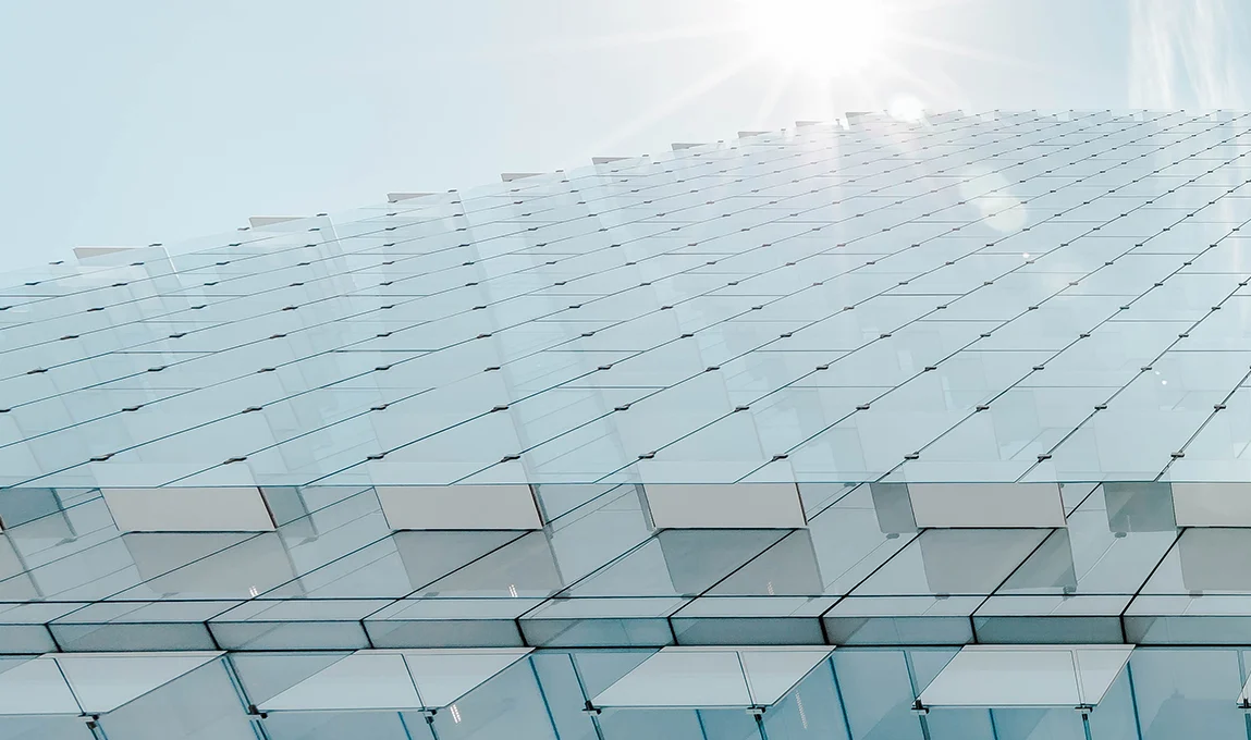 High-performance insulating glass units (IGUs) by ArchiVitro installed in a modern energy-efficient commercial facade