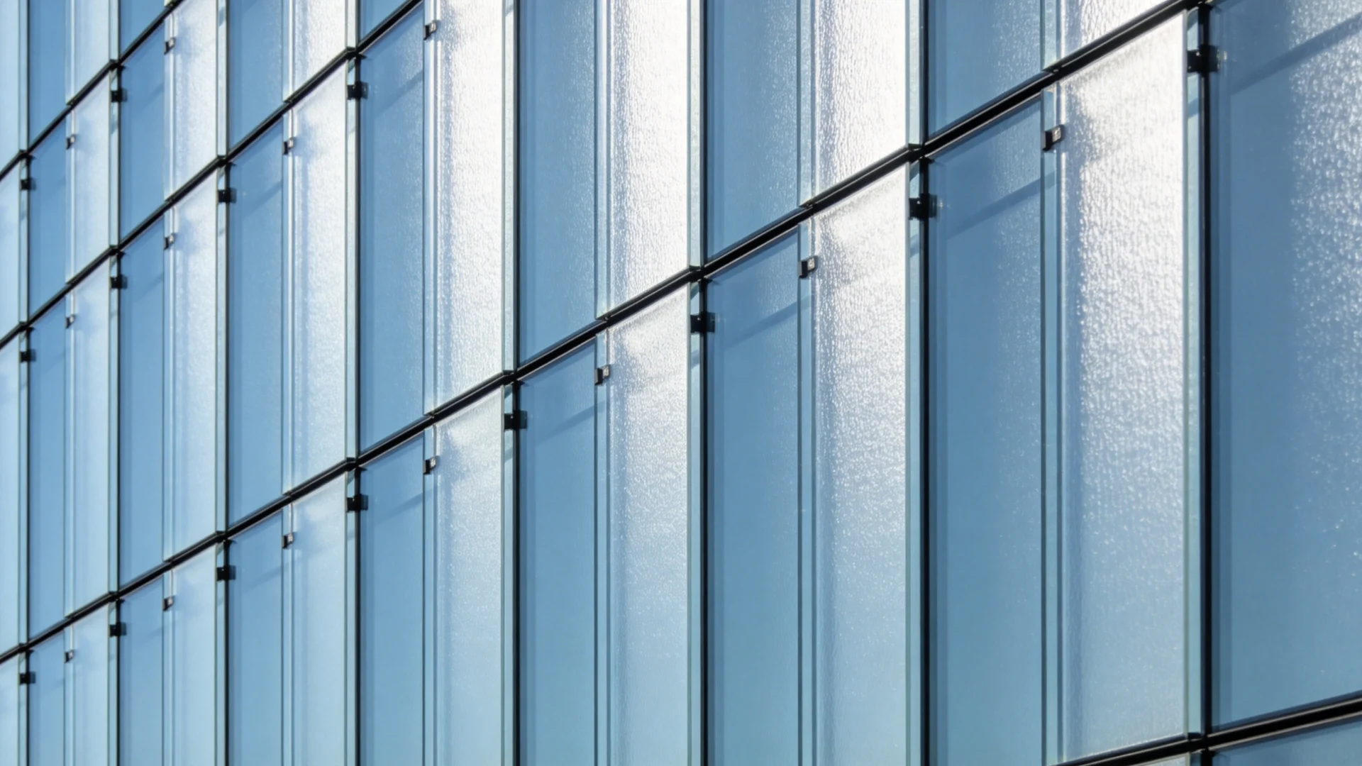High-rise commercial building featuring an energy-efficient Archivitro glass curtain wall facade