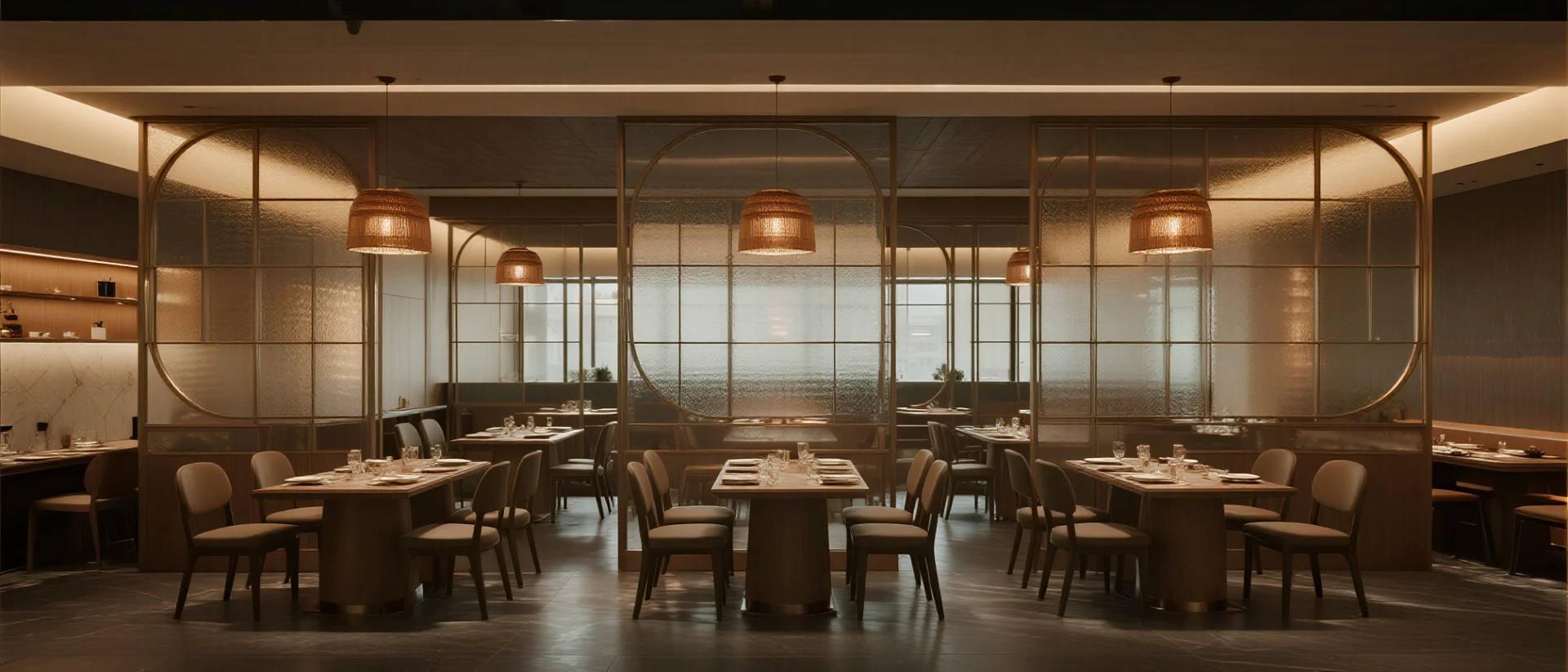 Interior Decorative Glass Partitions