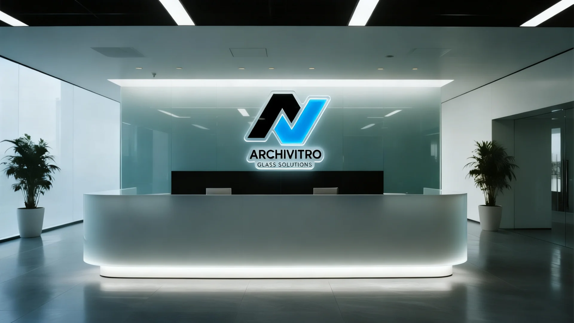 Modern glass architecture illustrating ArchiVitro premium solutions